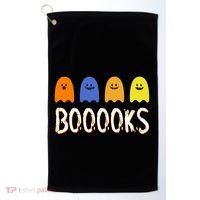 Books Spooky Ghost Funny Halloween Golf Towel thumb 0