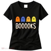 Books Spooky Ghost Funny Halloween Women's T-Shirt thumb 0