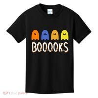 Books Spooky Ghost Funny Halloween Kids T-Shirt thumb 0