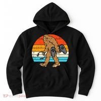 Bigfoot Sasquatch Gamer Retro Gaming Hoodie thumb 0