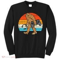 Bigfoot Sasquatch Gamer Retro Gaming Sweatshirt thumb 0