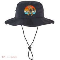 Bigfoot Sasquatch Gamer Retro Gaming Bucket Hat thumb 0