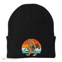 Bigfoot Sasquatch Gamer Retro Gaming Beanie thumb 0