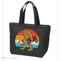 Bigfoot Sasquatch Gamer Retro Gaming Tote Bag thumb 3