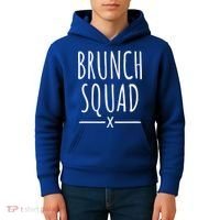 Brunch Squad Gift Brunch Gift Kids Hoodie thumb 4
