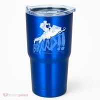Braap Snowmobiling Gift Cool Snowmobile Driver Great Gift Tumbler thumb 0