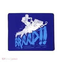 Braap Snowmobiling Gift Cool Snowmobile Driver Great Gift Mousepad thumb 0