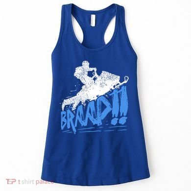 Braap Snowmobiling Gift Cool Snowmobile Driver Great Gift Women's Tank Top