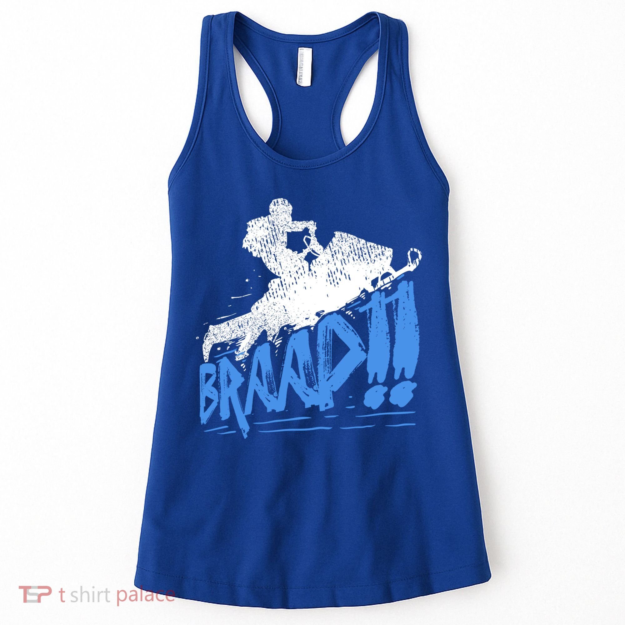 Braap Snowmobiling Gift Cool Snowmobile Driver Great Gift Women's Tank Top