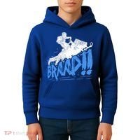 Braap Snowmobiling Gift Cool Snowmobile Driver Great Gift Kids Hoodie thumb 4