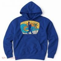 Bigfoot Surfing Gift For Shaka Aloha Surfer Dude Hoodie thumb 0