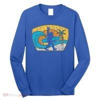Bigfoot Surfing Gift For Shaka Aloha Surfer Dude Long Sleeve Shirt thumb 0
