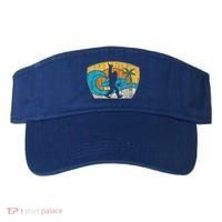 Bigfoot Surfing Gift For Shaka Aloha Surfer Dude Visor thumb 0
