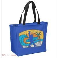 Bigfoot Surfing Gift For Shaka Aloha Surfer Dude Tote Bag thumb 2
