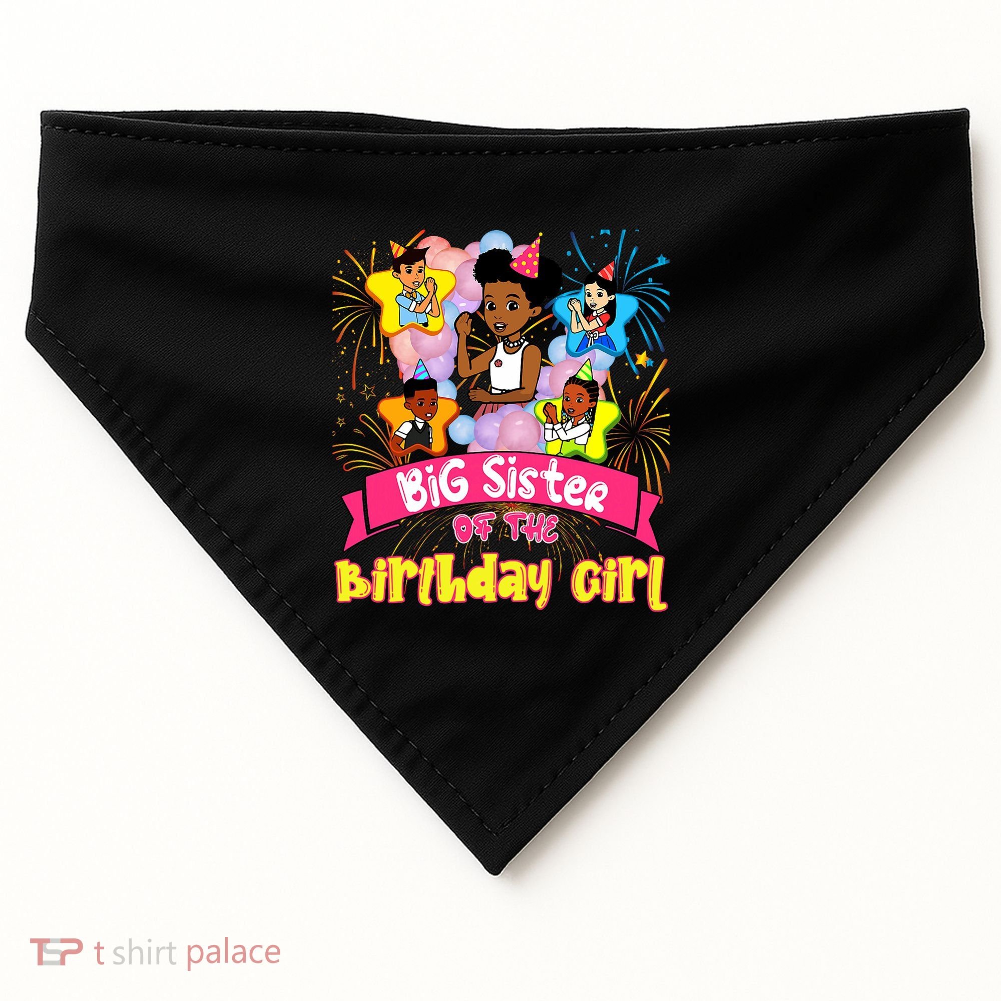 Big Sister GracieS Corner Birthday Dolls Cute Party Gift USA-Made Doggie Bandana