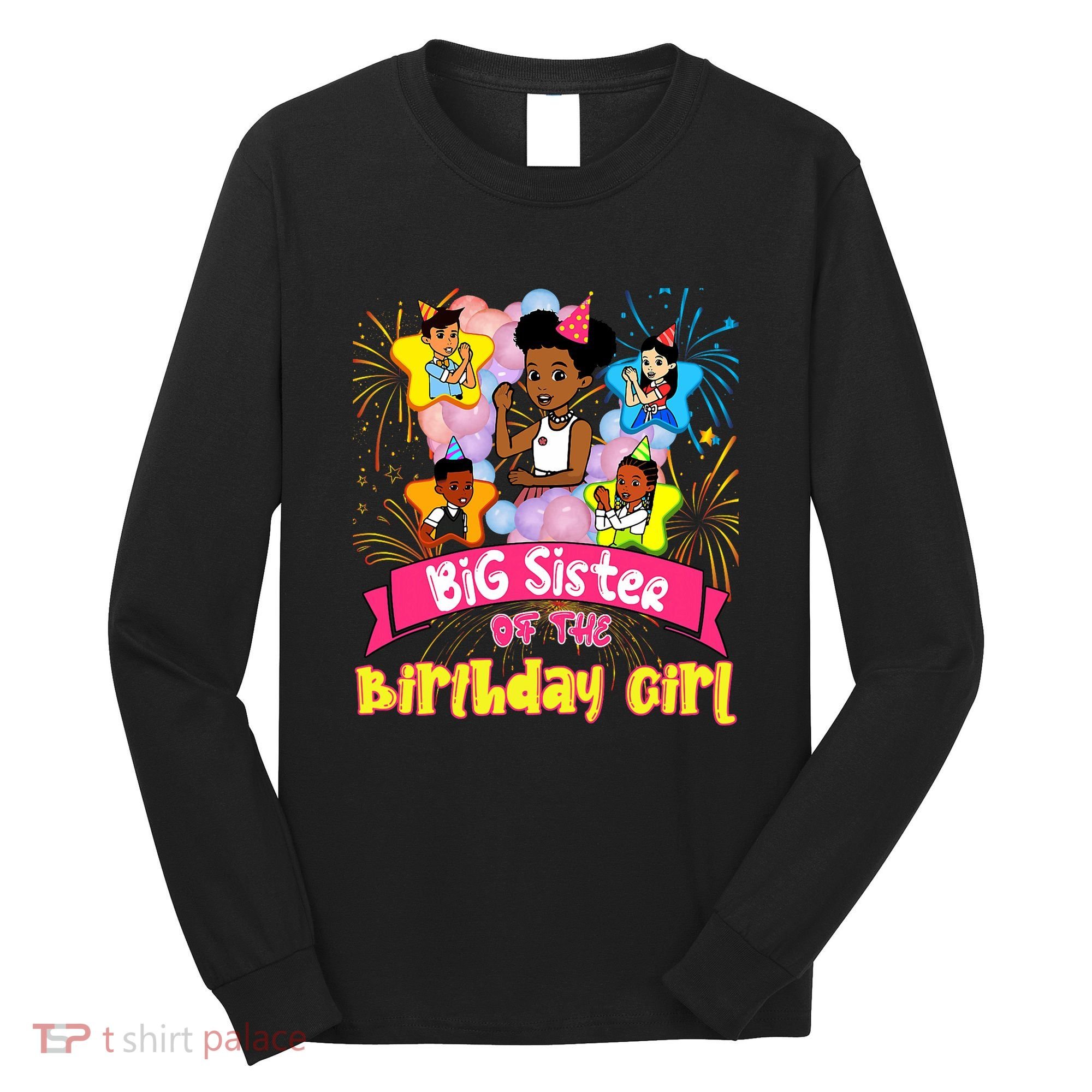Big Sister GracieS Corner Birthday Dolls Cute Party Gift Long Sleeve Shirt