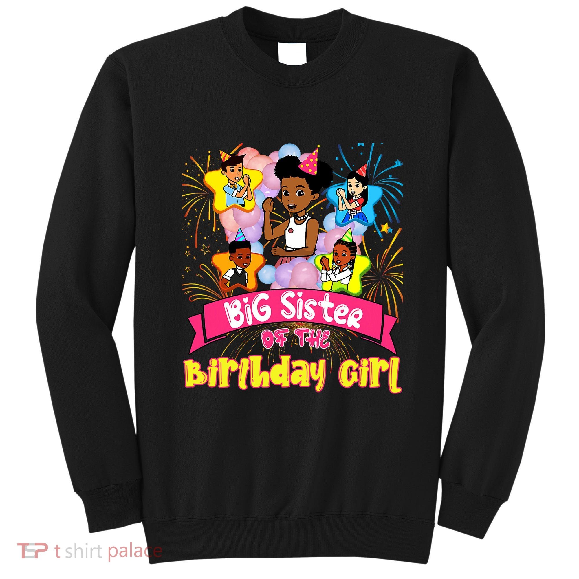 Big Sister GracieS Corner Birthday Dolls Cute Party Gift Sweatshirt