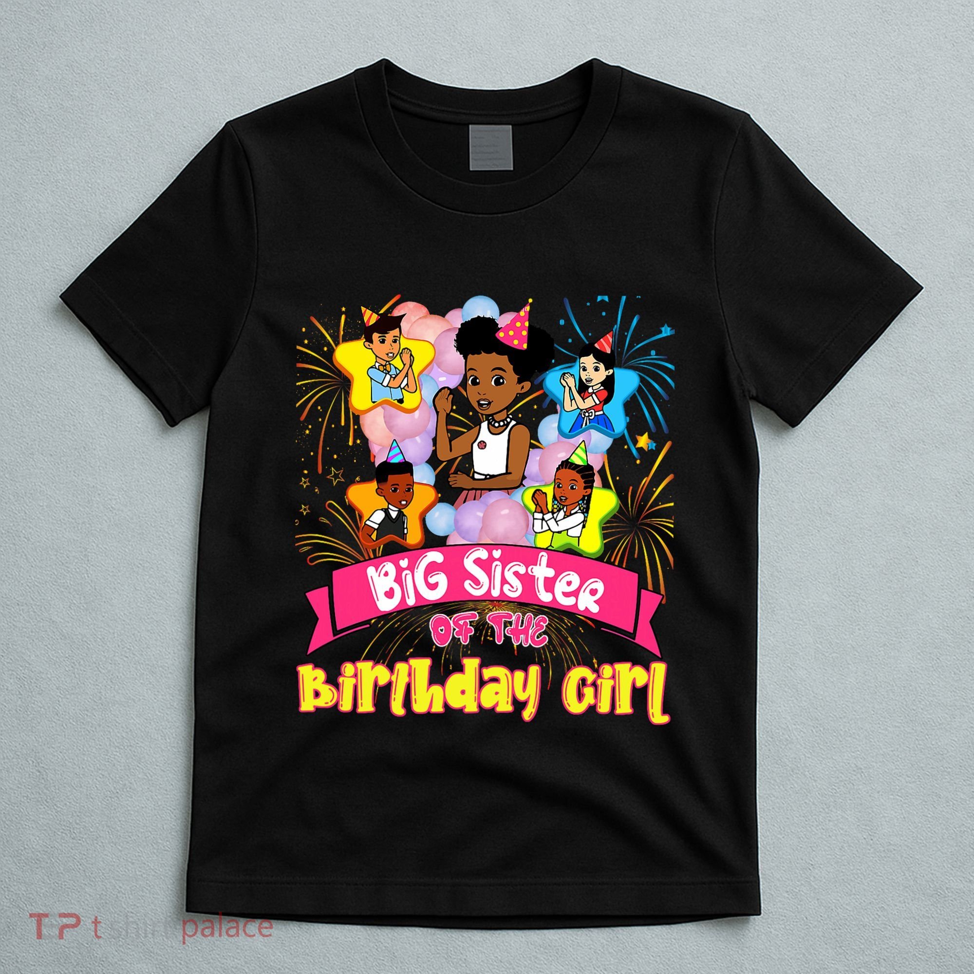 Big Sister GracieS Corner Birthday Dolls Cute Party Gift T-Shirt