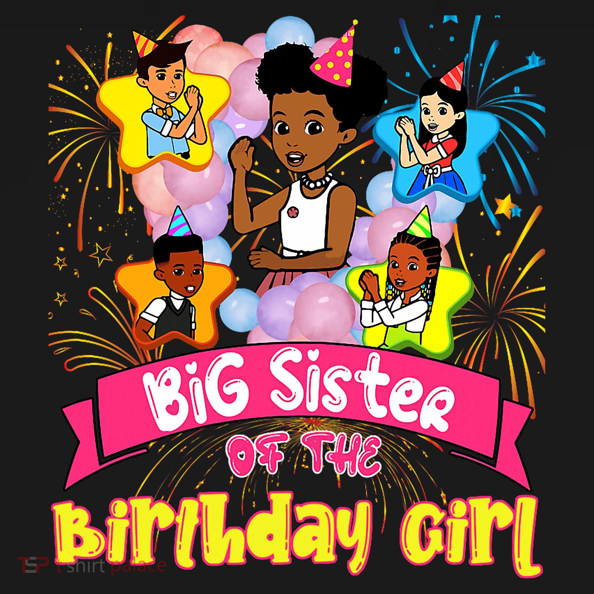 Big Sister GracieS Corner Birthday Dolls Cute Party Gift Women's Hoodie