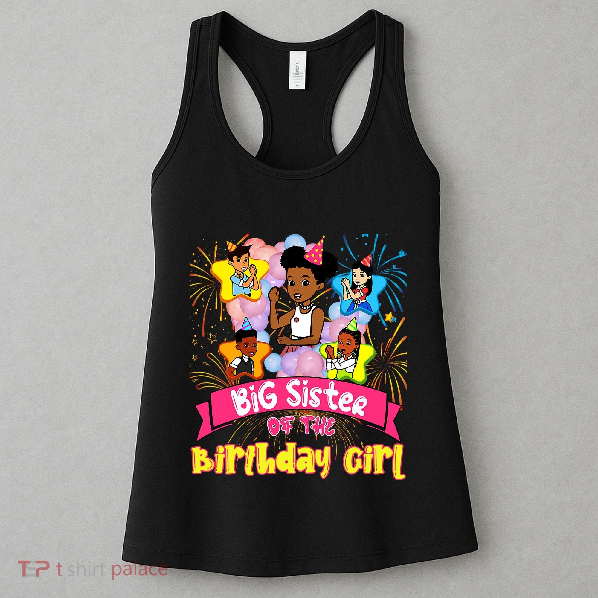Big Sister GracieS Corner Birthday Dolls Cute Party Gift Women's Tank Top