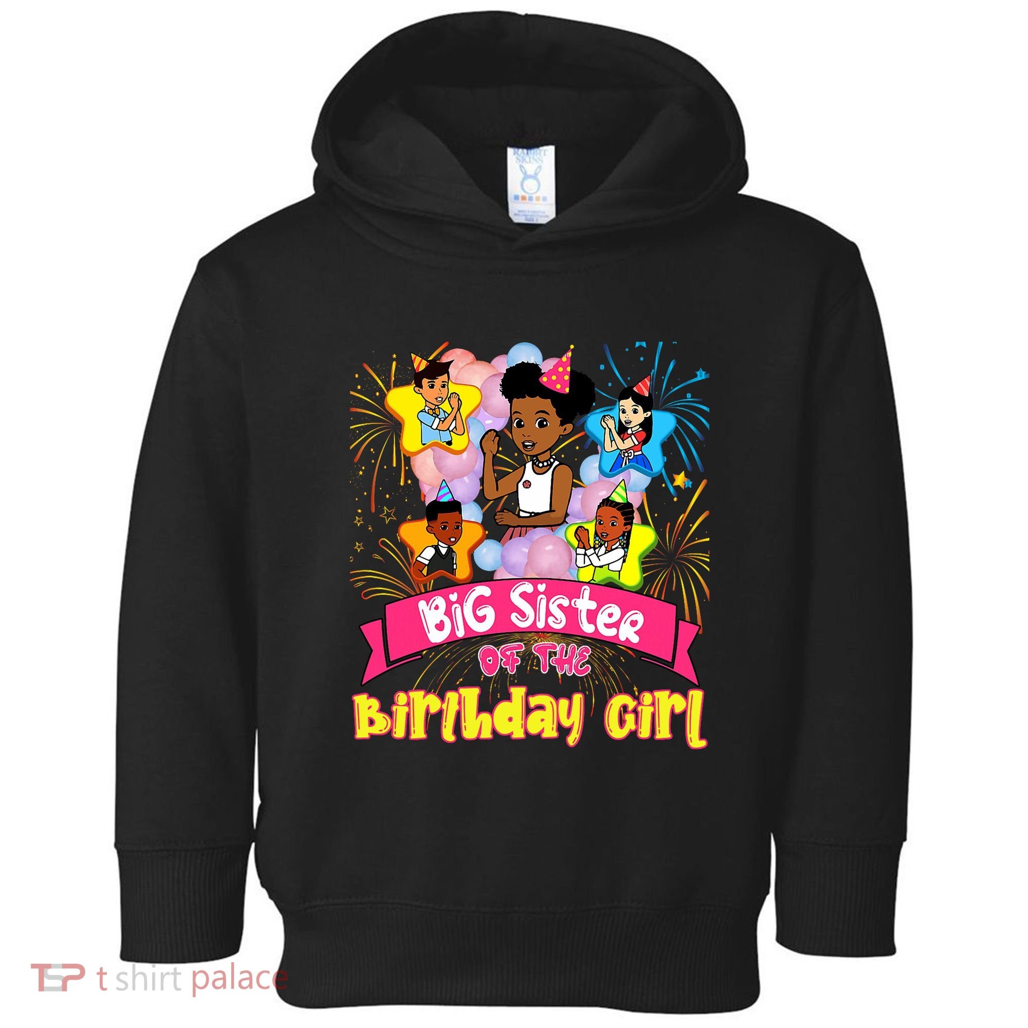 Big Sister GracieS Corner Birthday Dolls Cute Party Gift Toddler Hoodie