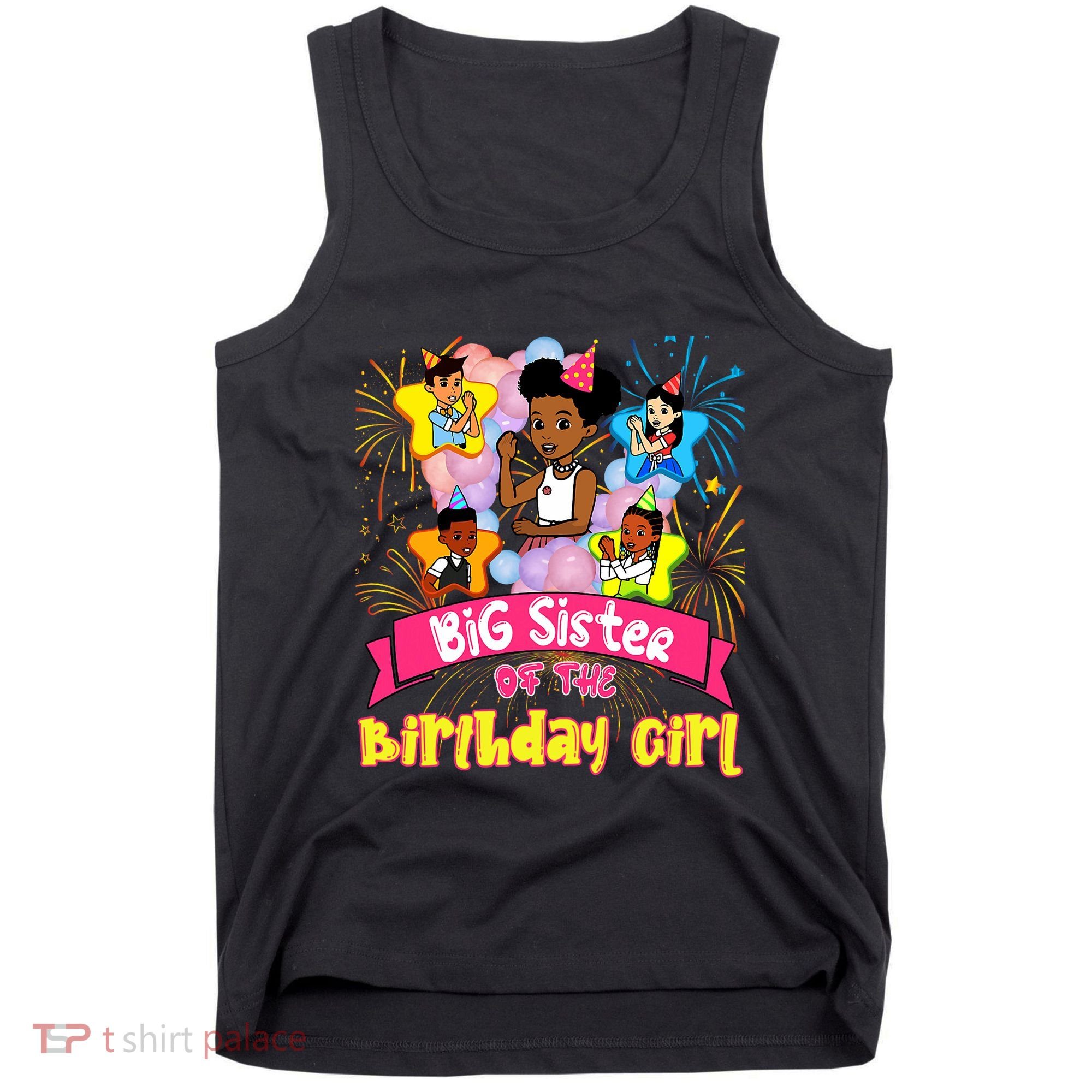 Big Sister GracieS Corner Birthday Dolls Cute Party Gift Tank Top