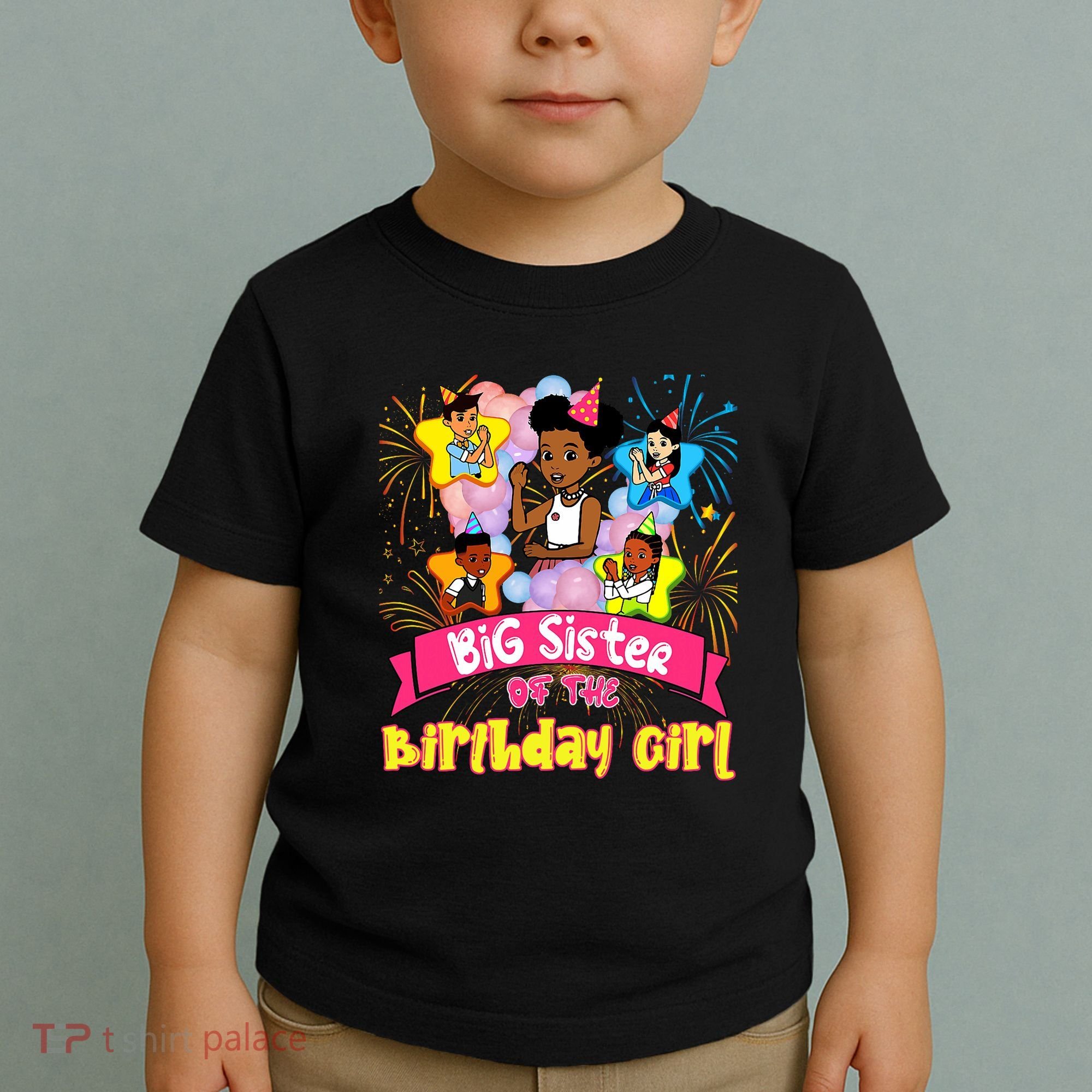 Big Sister GracieS Corner Birthday Dolls Cute Party Gift Toddler T-Shirt