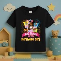 Big Sister GracieS Corner Birthday Dolls Cute Party Gift Toddler T-Shirt thumb 3