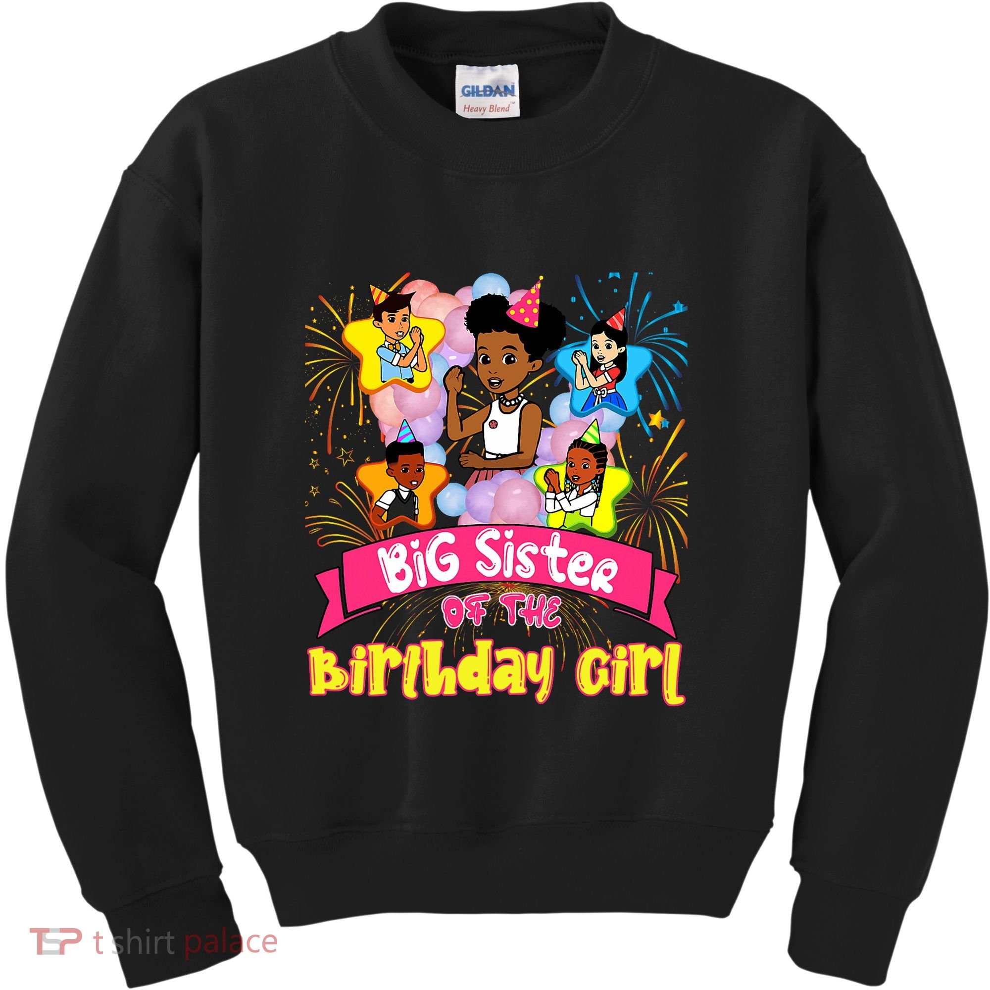 Big Sister GracieS Corner Birthday Dolls Cute Party Gift Kids Sweatshirt