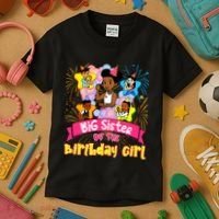 Big Sister GracieS Corner Birthday Dolls Cute Party Gift Kids T-Shirt thumb 3
