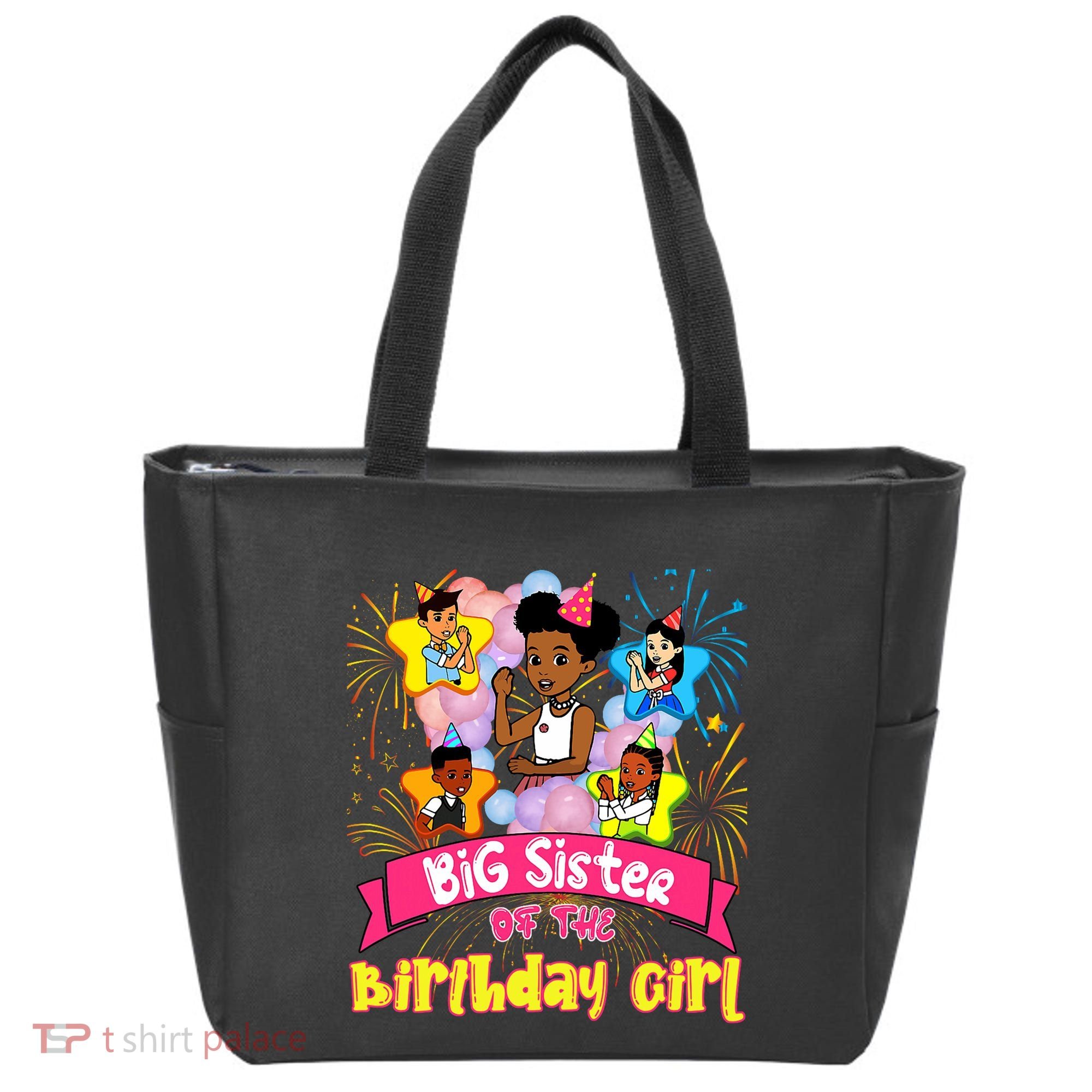 Big Sister GracieS Corner Birthday Dolls Cute Party Gift Tote Bag