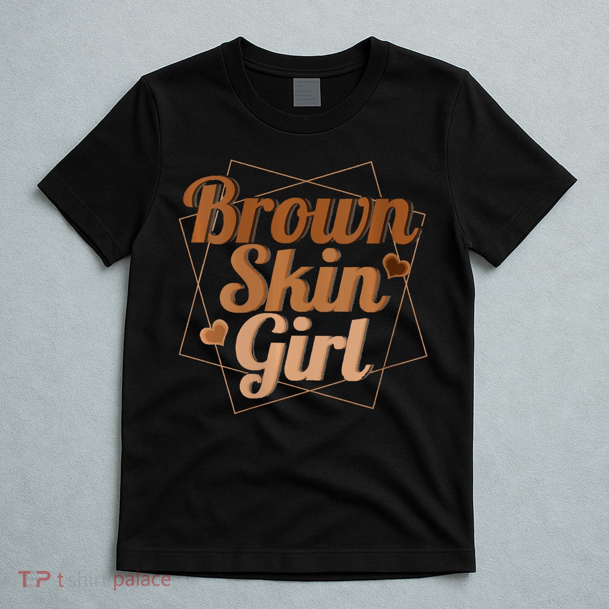 Brown Skin Girl Melanin Black Queen Juneteenth T-Shirt
