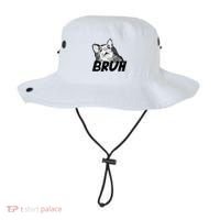 Bruh Shocked Gasp Cat Bucket Hat thumb 0