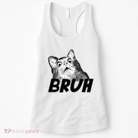 Bruh Shocked Gasp Cat Women's Tank Top thumb 0