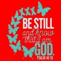 Be Still God Verse Butterfly Arc Christian Faith Santa Hat thumb 1
