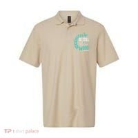 Be Still God Verse Butterfly Arc Christian Faith Polo thumb 0