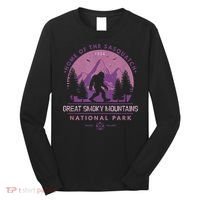 Bigfoot Sasquatch Great Smoky Mountains National Park Long Sleeve Shirt thumb 0