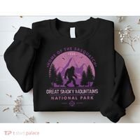 Bigfoot Sasquatch Great Smoky Mountains National Park Sweatshirt thumb 2