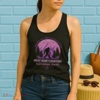 Bigfoot Sasquatch Great Smoky Mountains National Park Women's Tank Top thumb 2