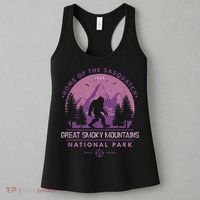 Bigfoot Sasquatch Great Smoky Mountains National Park Women's Tank Top thumb 3