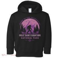 Bigfoot Sasquatch Great Smoky Mountains National Park Toddler Hoodie thumb 0