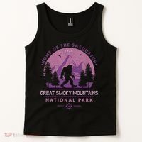 Bigfoot Sasquatch Great Smoky Mountains National Park Tank Top thumb 2