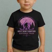 Bigfoot Sasquatch Great Smoky Mountains National Park Toddler T-Shirt thumb 2