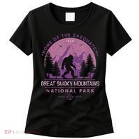 Bigfoot Sasquatch Great Smoky Mountains National Park Women's T-Shirt thumb 0