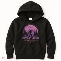 Bigfoot Sasquatch Great Smoky Mountains National Park Kids Hoodie thumb 0
