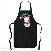 Bougie Snowman Holding A Tumbler Apron thumb 0