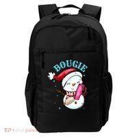 Bougie Snowman Holding A Tumbler Backpack thumb 0