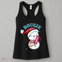 Bougie Snowman Holding A Tumbler Women's Tank Top thumb 3