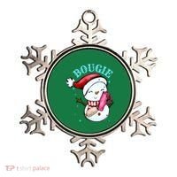 Bougie Snowman Holding A Tumbler Ornament thumb 0