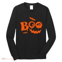Boo Spooky Halloween Festive Long Sleeve Shirt thumb 0